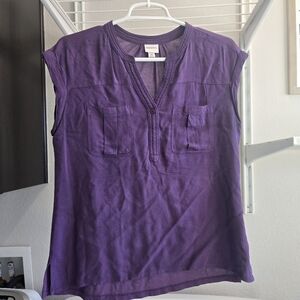Merona Deep Purple Women's Blouse